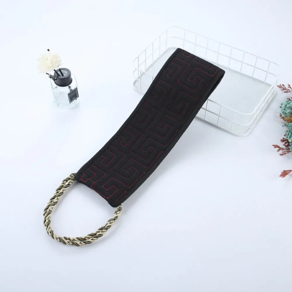 Dual-Sided Exfoliating Back Scrubbing Towel | Handle Design Bath Scrubbing Towel QXL