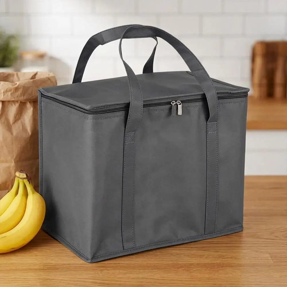 Insulated Lunch Cooler Tote Bag | Leakproof Thermal Food Bag Insulated Lunch Bag QXL