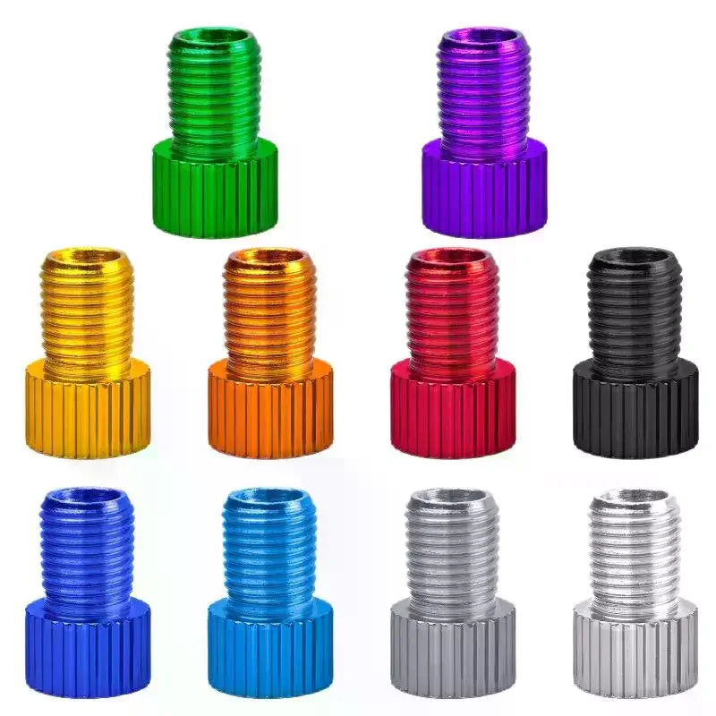 20-Pack Presta to Schrader Valve Adapters | Bike Tire Pump Bike Valve Adapter QXL