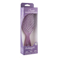 Floral Air Cushion Hair Brush – Detangling Scalp Massage Air Cushion Hair Brush QXL purple box pack