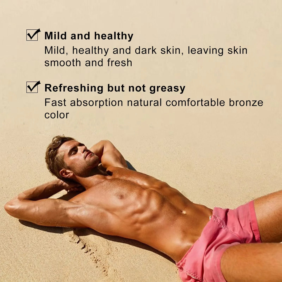 OUHOE Self-Tanning Cream – Bronzer Body Lotion 50g/200g Self-Tanning Cream QXL