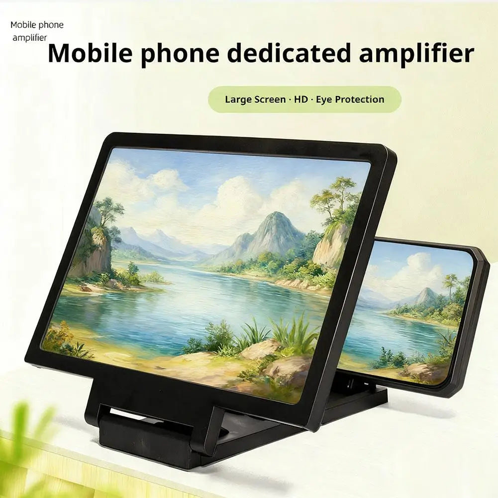 HD Phone Screen Magnifier | Foldable Portable Phone Holder Phone Screen Magnifier QXL