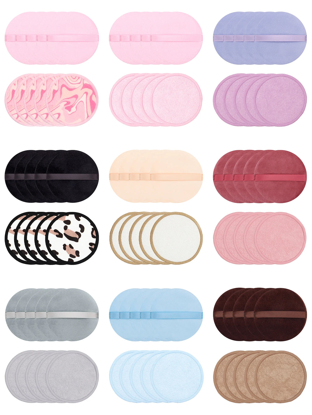 10-Pack Reusable Makeup Remover Pads | Washable & Eco-Friendly Makeup Remover Pads QXL