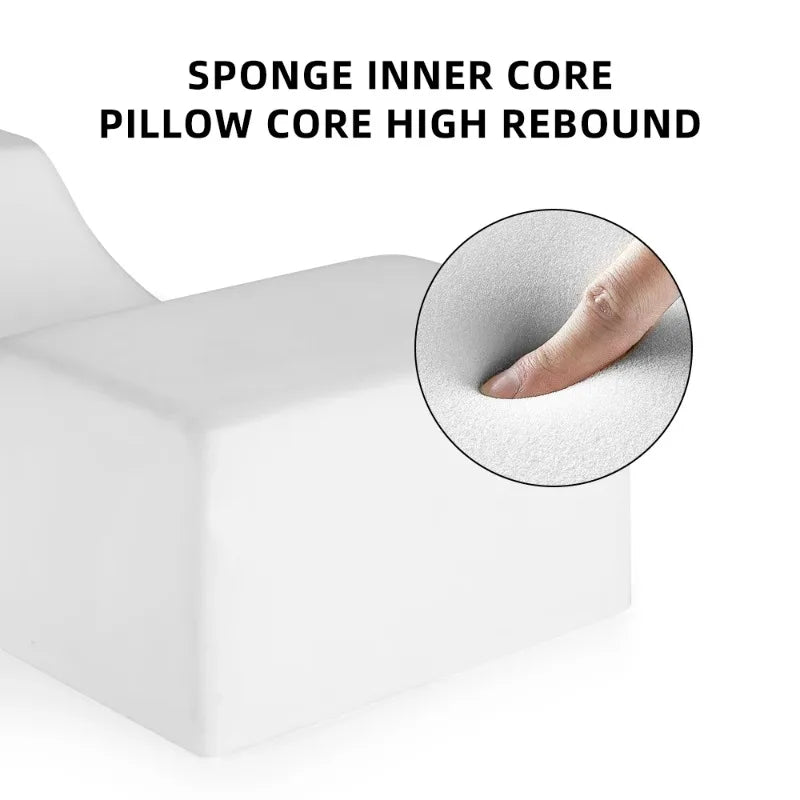 U-Shape Memory Foam Eyelash Extension Pillow | Ergonomic Neck Lash Extension Pillow QXL