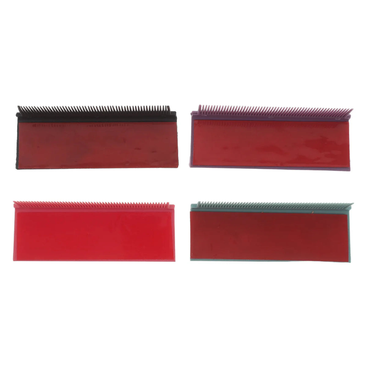 4-Pc Hair Straightening Comb Set | Flat Iron Attachment Hair Straightening Comb QXL
