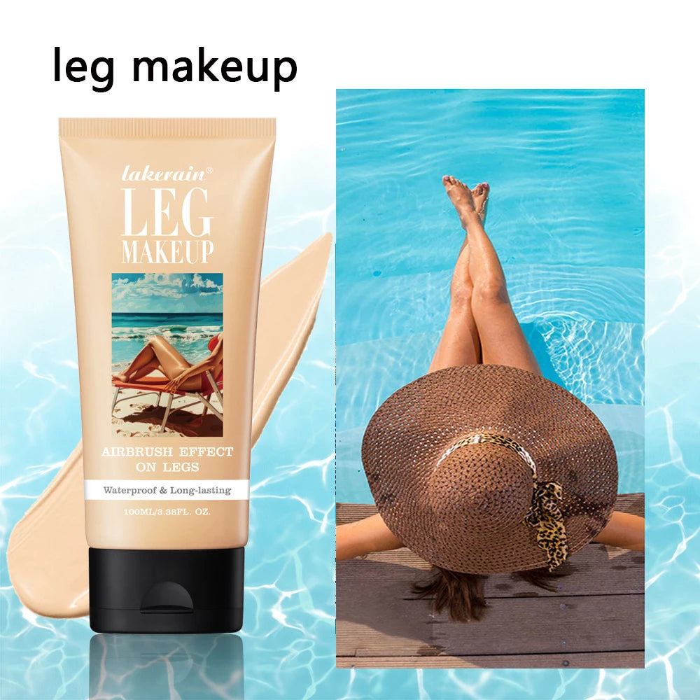 Waterproof Body Foundation – Full Coverage Leg Makeup 100ml Body Foundation QXL