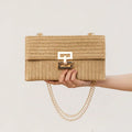 Luxury Leather Women's Tote Bag | Elegant Vintage Classic Women's Tote Bag QXL xing