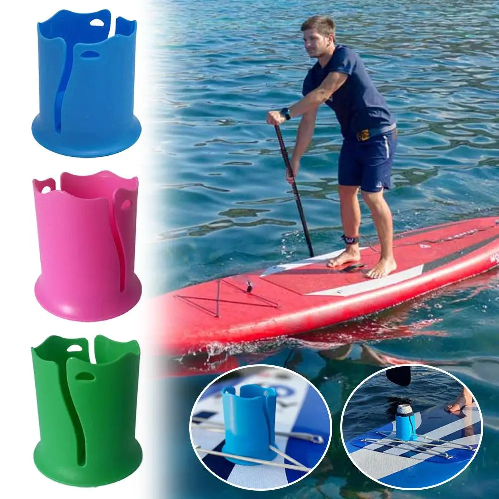 Silicone Kayak Cup Holder | Universal Water Bottle Rack Kayak Cup Holder QXL