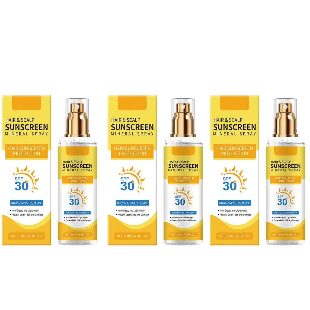 100ml Scalp Spray | UV Defense, Color Lock & Nourishing Scalp Care Spray QXL Buy 1 Get 2 Free