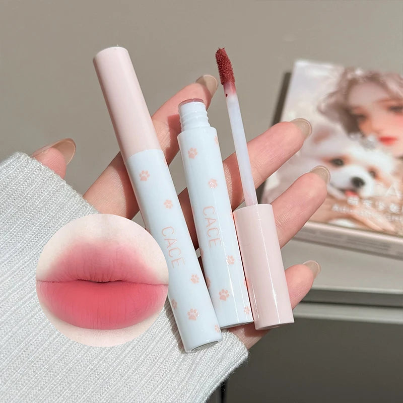 CACE 6-Color Matte Velvet Liquid Lipstick Set | Waterproof Nudes Liquid Lipstick Set QXL