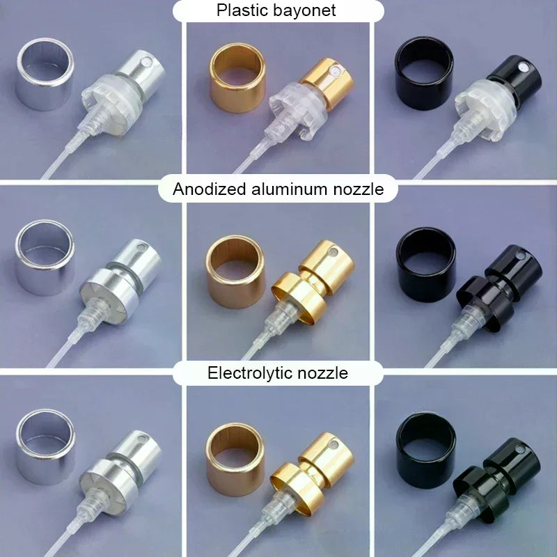 Fine Mist Perfume Spray Nozzle | 13–18mm Bayonet Aluminum Perfume Spray Nozzle QXL
