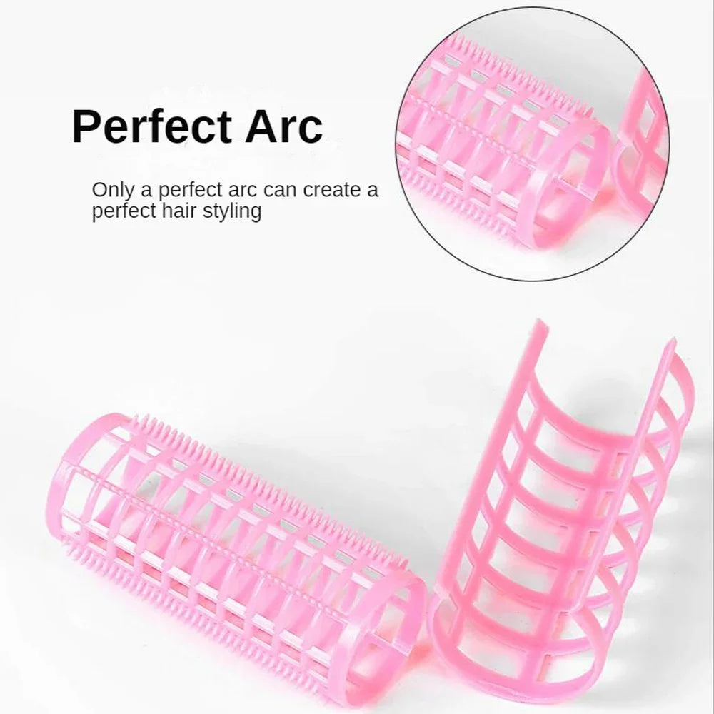 Heatless Hair Curler Rollers Set | 5 Sizes Perm Rods Heatless Hair Rollers QXL