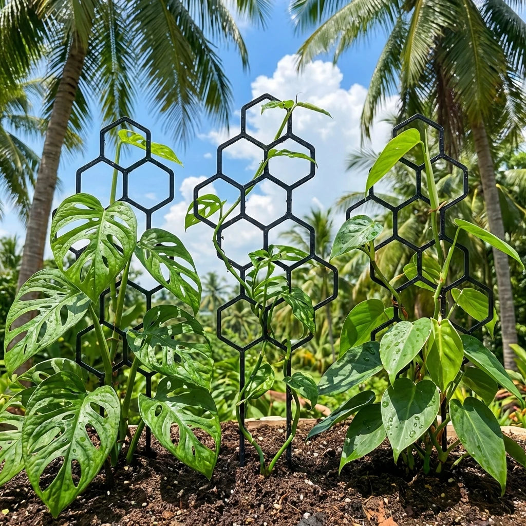 Climbing Vine Plant Support Frame | Flower Pole for Pots Plant Support Frame QXL