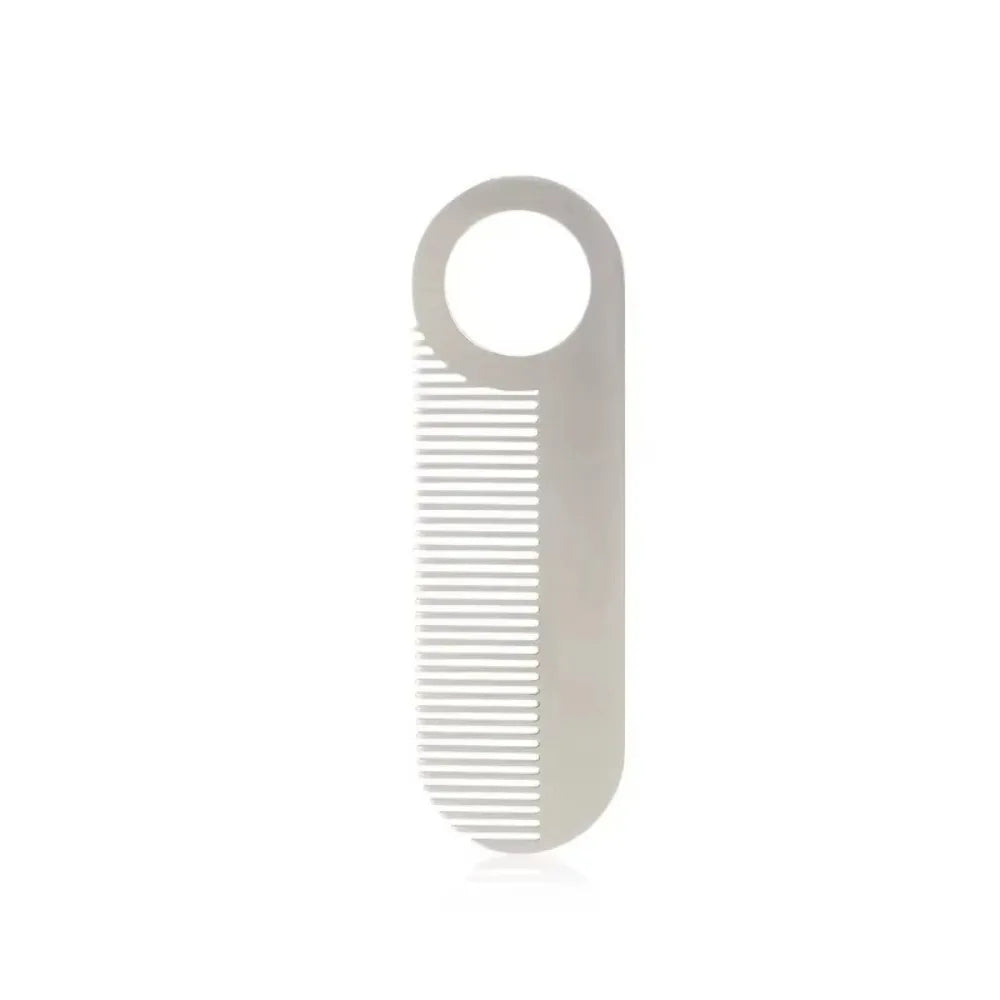 Stainless Steel Pocket Beard Comb | Mini Men's Mustache Tool Beard & Hair Comb QXL 1PC