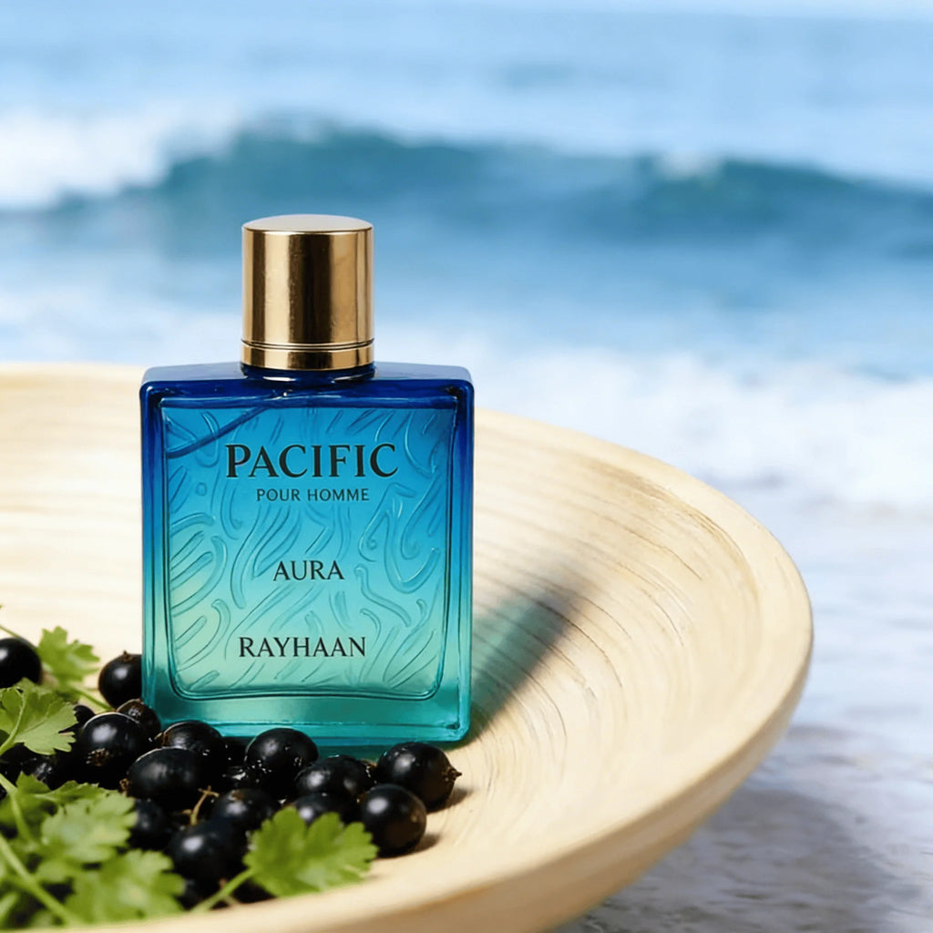 Rayhaan Pacific Aura Unisex Fragrance – Citrus Aquatic 100ml Unisex Perfume QXL