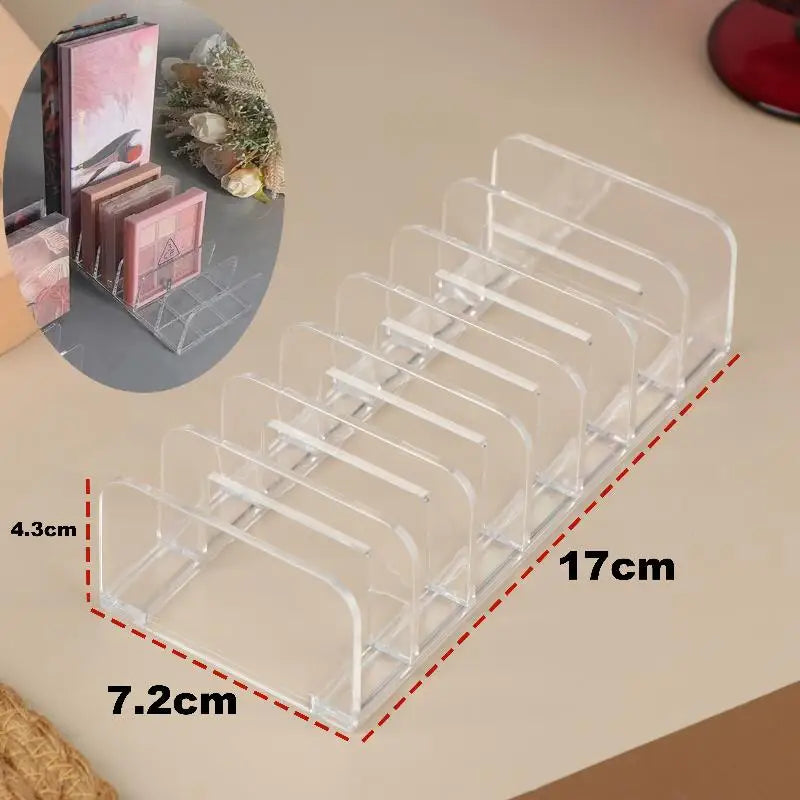 14-CD Case Clear Acrylic Organizer Rack | Shelf & Desktop Storage CD Storage Rack QXL Default Title