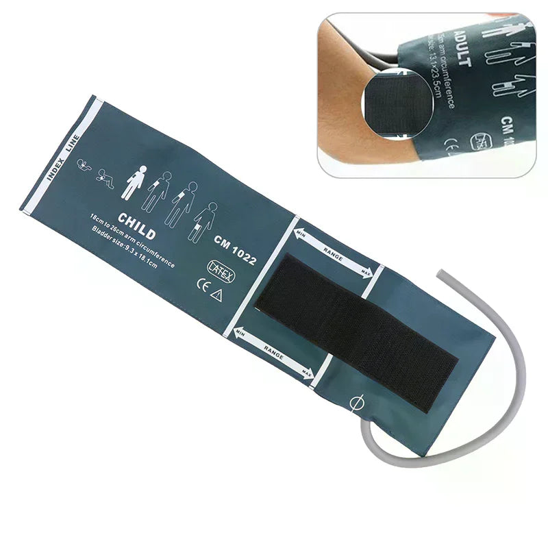 Reusable Nylon Blood Pressure Cuff | 6 Sizes for All Ages Blood Pressure Cuff QXL