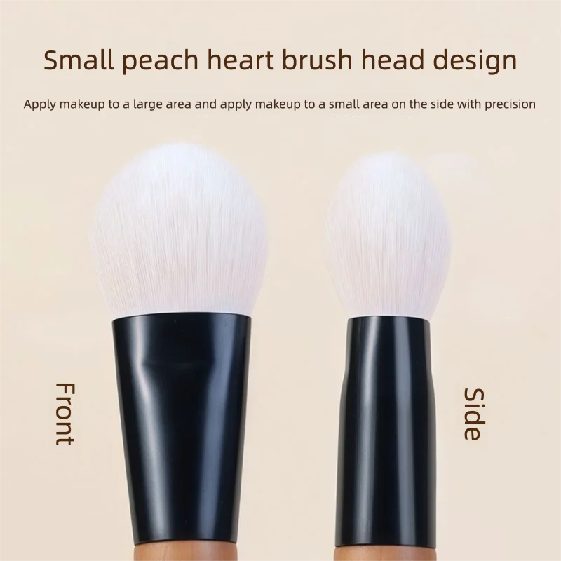 Heart-Shaped Blush & Foundation Brush | Contour Makeup Makeup Brush QXL