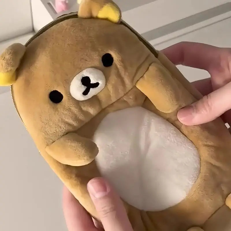 Cute Bear Pencil Case | Large Capacity Student Stationery Bag Pencil Case QXL