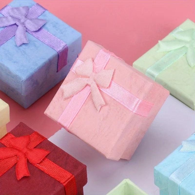 6-Pack Mini Jewelry Gift Boxes for Rings, Earrings & Necklaces Jewelry Gift Box QXL