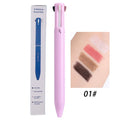 4-in-1 Makeup Pen: Eyebrow, Eyeliner, Lip & Highlighter Multifunctional Makeup Pen QXL Pink 01