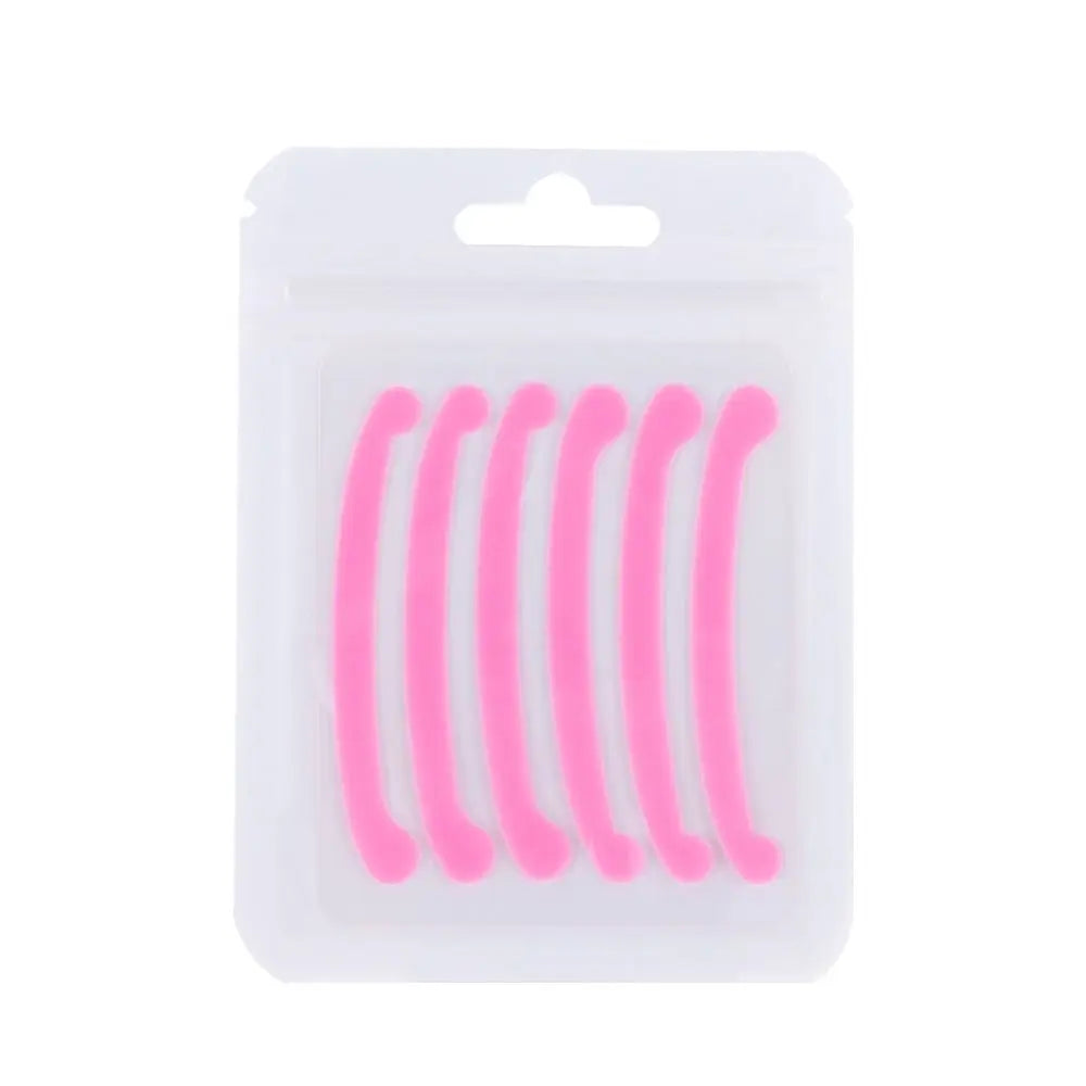 Silicone Eyelash Perm Pads | 3-Pair Lash Lifting Tool Lash Perm Pads QXL Rose red
