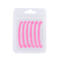 Silicone Eyelash Perm Pads | 3-Pair Lash Lifting Tool Lash Perm Pads QXL Rose red