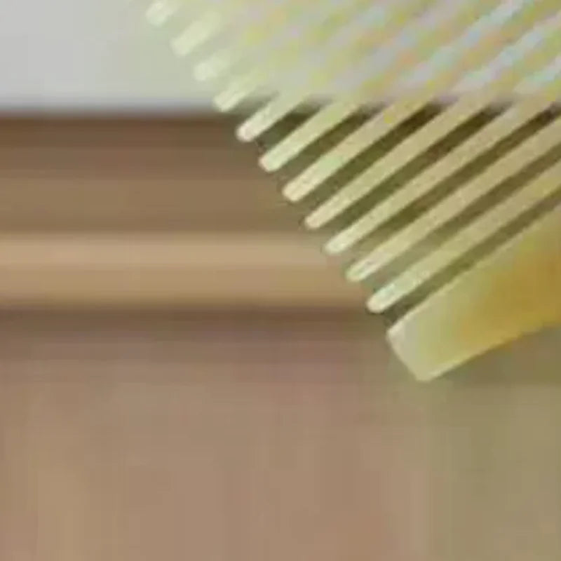 Natural Ox Horn Comb – Anti-Static Fine Tooth Scalp Massager Hair Comb QXL