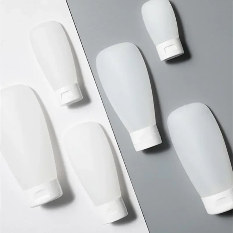 PE Refillable Travel Squeeze Bottles 30–150ml | Lotion & Shampoo Travel Squeeze Bottles QXL