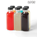 BPA-Free Reusable Juice Bottles with Lids – 5 to 16 oz Reusable Drink Bottles QXL 6PCs 150ml Plastic