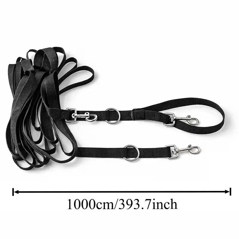 10m Hands-Free Dog Leash – Heavy-Duty, Up to 80kg Dog Leash QXL