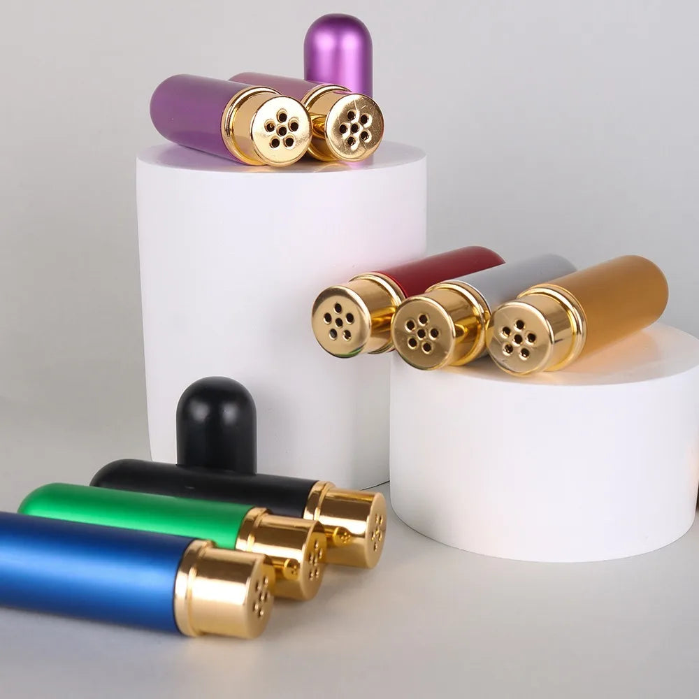 5ml Refillable Aluminum Nasal Inhaler | Aromatherapy Aromatherapy Inhaler QXL