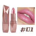SAM SUGAR Diamond Glitter Lipstick | Metallic Waterproof Glitter Lipstick QXL 01