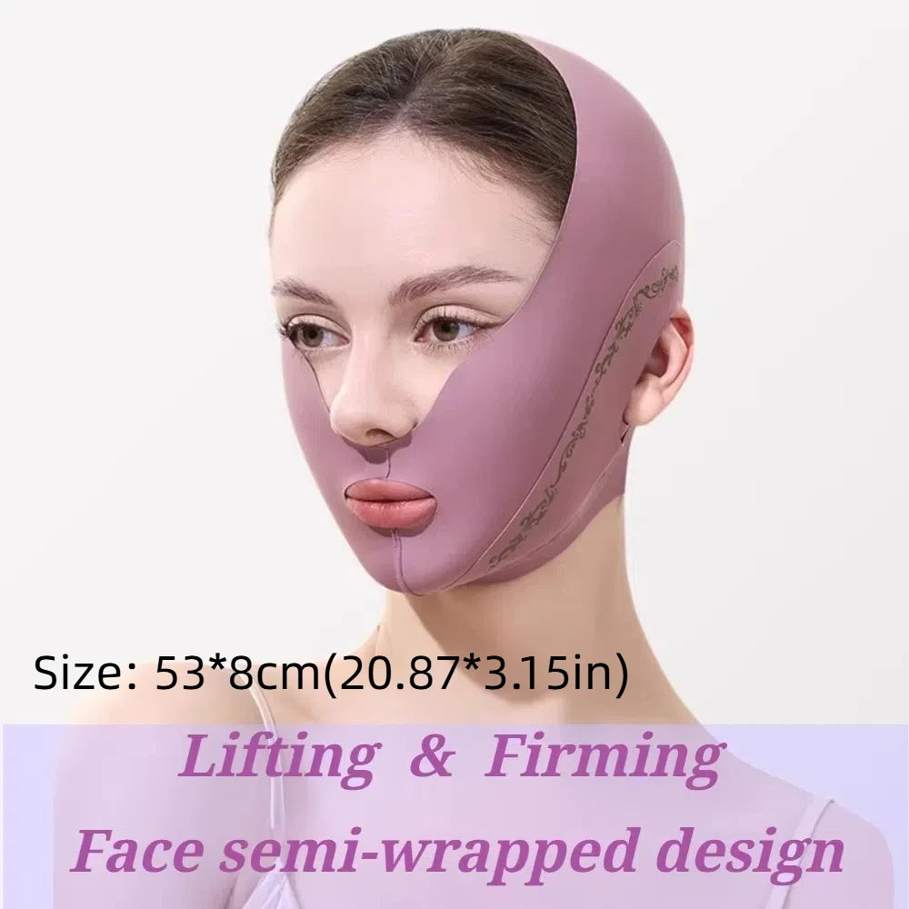 V-Line Face Lifting Belt | Chin Contouring Sleep Mask Face Lifting Belt QXL