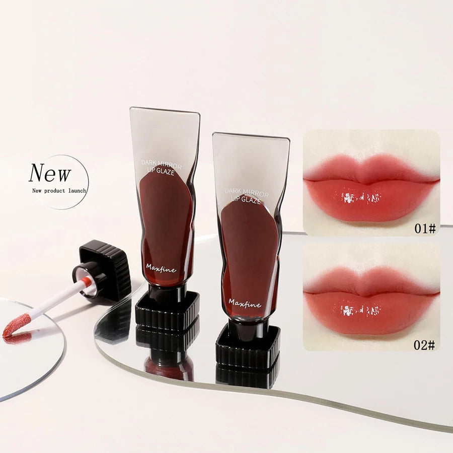 MAXFINE Aqua Mirror Lip Gloss – Moisturizing, Non-Sticky Lip Gloss QXL