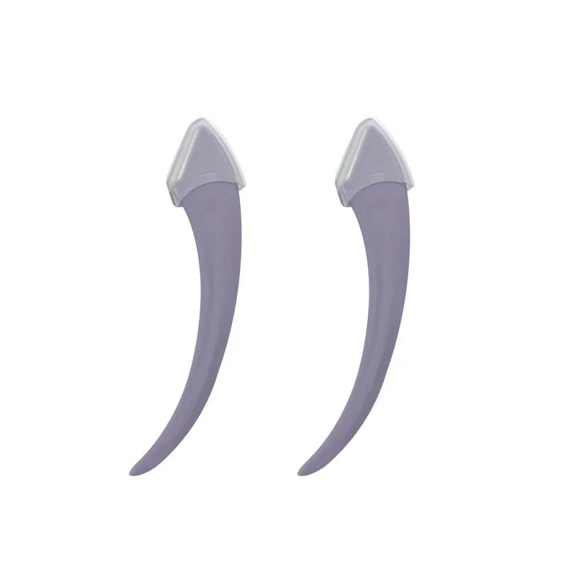 Eyebrow Trimmer Razor & Comb Set | 1/2/3 Pcs Face Shaper Eyebrow Trimmer Razor QXL m27Purple knife-2Pcs