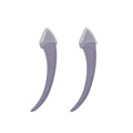 Eyebrow Trimmer Razor & Comb Set | 1/2/3 Pcs Face Shaper Eyebrow Trimmer Razor QXL m27Purple knife-2Pcs