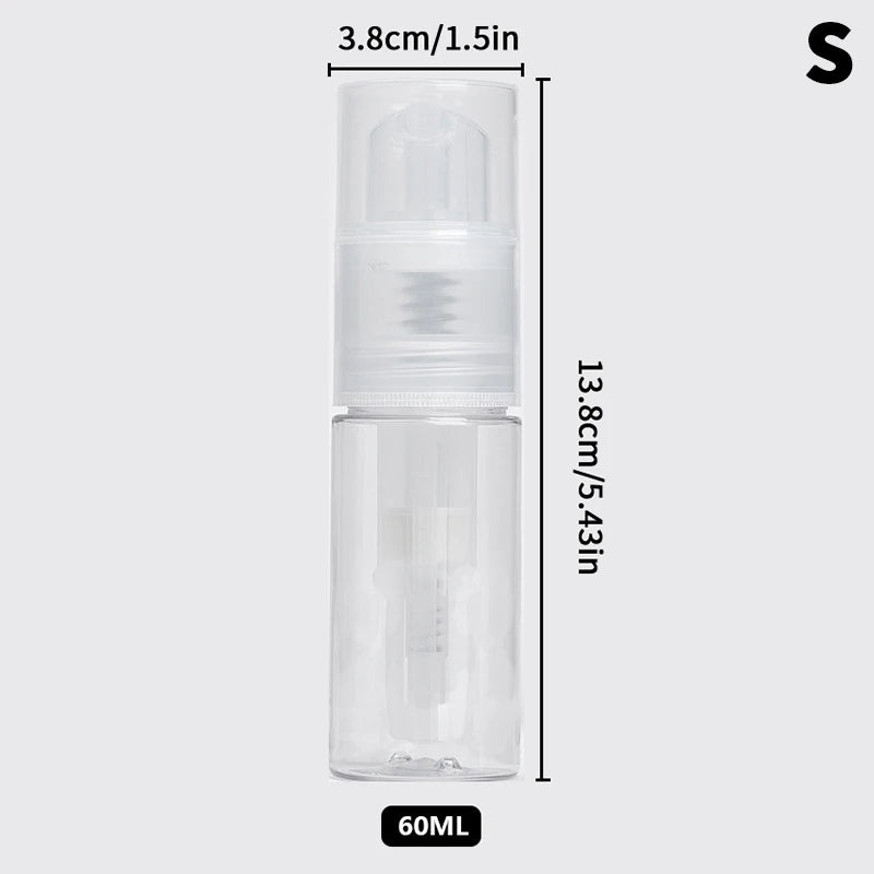 Powder Atomizer Spray Bottle 18–120ml | Barber Talcum Dispenser Powder Spray Bottle QXL S