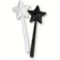 Magic Wand Star Salt & Pepper Shakers – 2-Pack Plastic Set Salt & Pepper Shakers QXL 2pcs