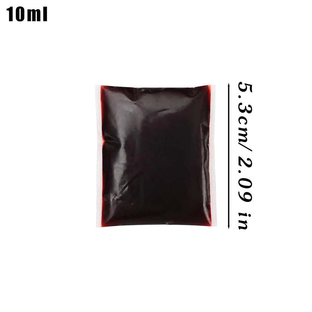 Realistic Fake Blood Pack | Halloween Cosplay Special FX Makeup Theatrical Body Paint QXL 10ML