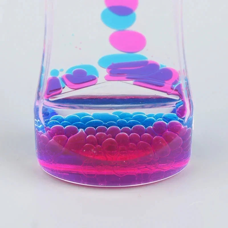 Liquid Motion Hourglass Bubble Timer 2-Pack | Sensory Toy Sensory Bubble Timer QXL