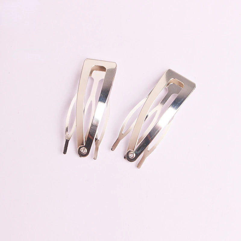 10-Pack Metal Snap Hair Clips | Click Clack Updo Hairpins Snap Hair Clips QXL 10pcs