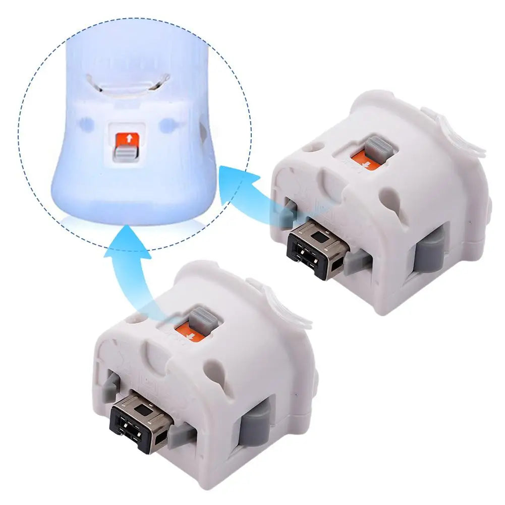 Motion Plus Adapter for Wii & Wii U Wiimote Controller Game Controller Adapter QXL