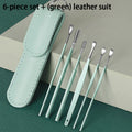 6-Piece Stainless Steel Ear Cleaning Kit | Earwax Removal Set Ear Cleaning Kit QXL A1