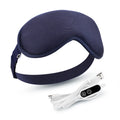 USB Heated Eye Massager Mask | 3 Heat & 6 Vibration Modes Eye Massager Mask QXL Blue