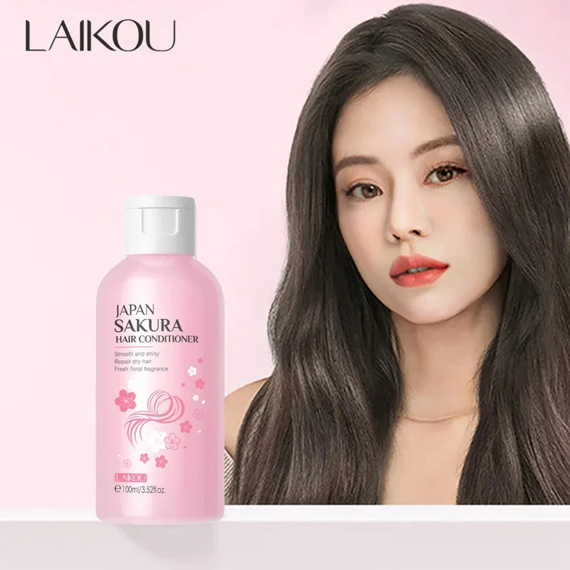 LAIKOU Japan Sakura Shampoo & Conditioner | Repair & Nourish Shampoo & Conditioner QXL