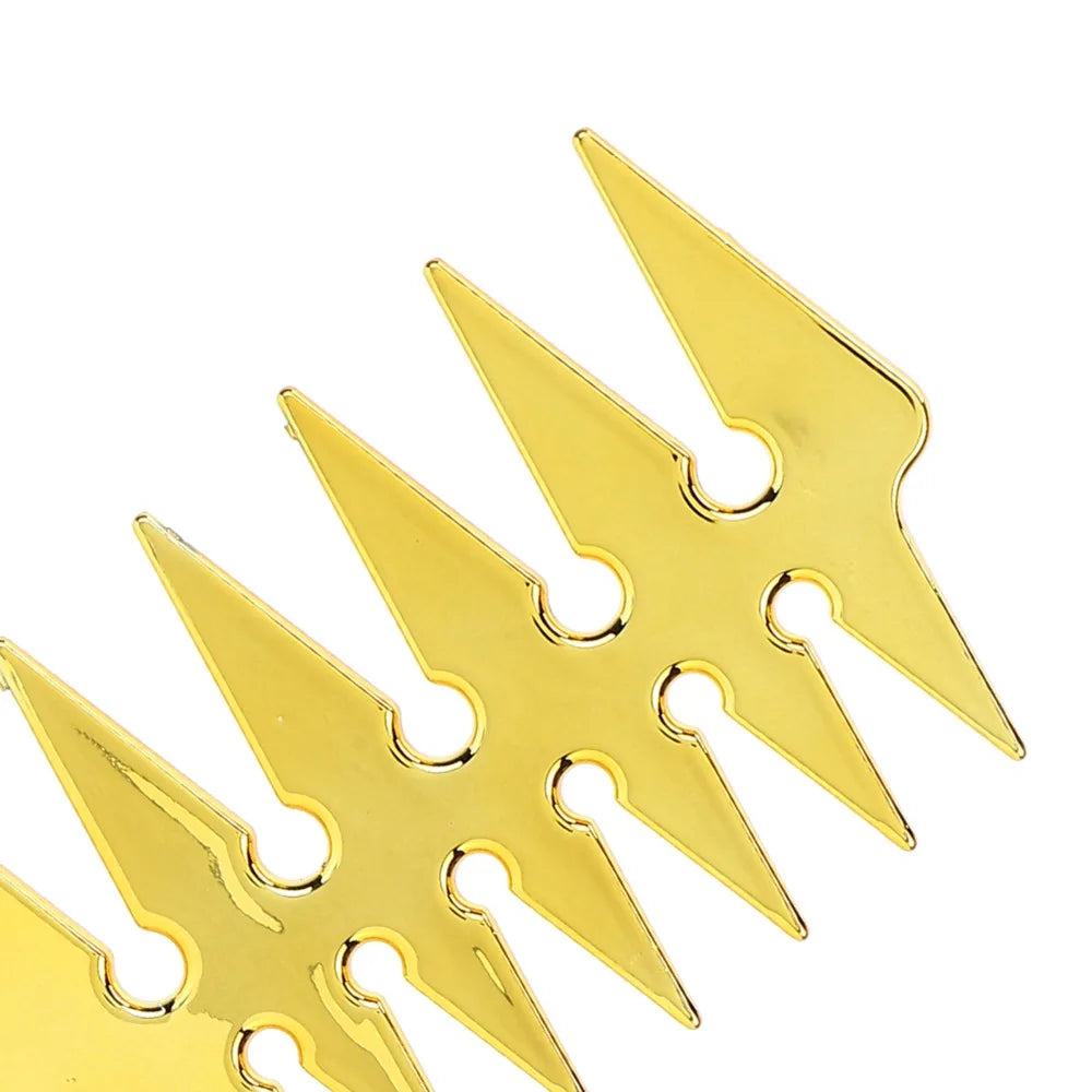 Double-Sided Wide Tooth Hair Comb | ABS Retro Styling Hair Styling Comb QXL