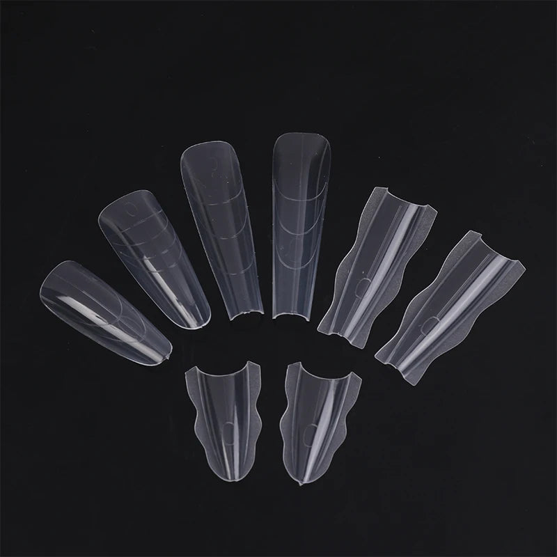 60-Pack Sandwich Dual Nail Forms | Quick Extension Molds Nail Extension Molds QXL