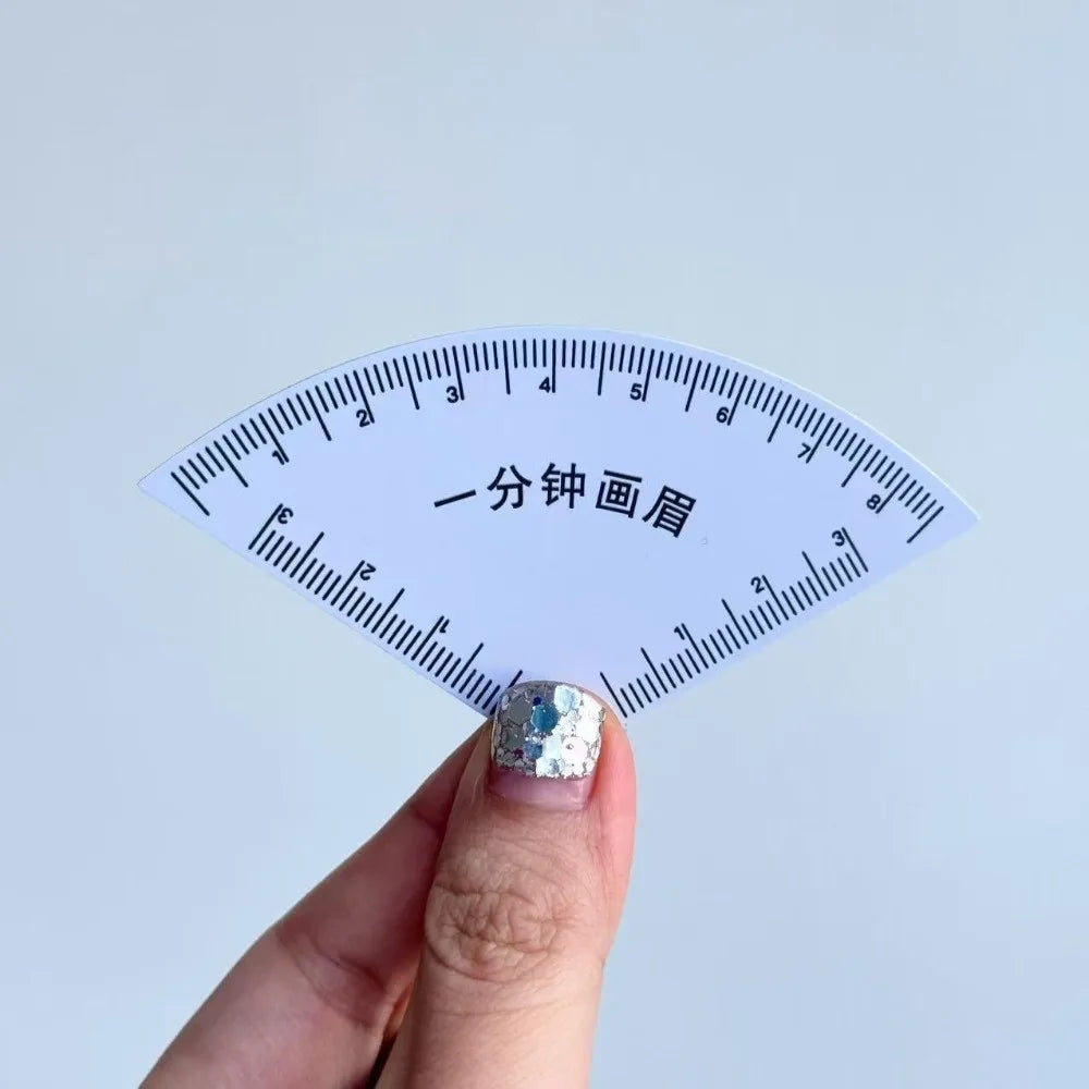 Reusable Eyebrow Shaping Stencil Design Ruler | Makeup Tool Eyebrow Stencil Ruler QXL