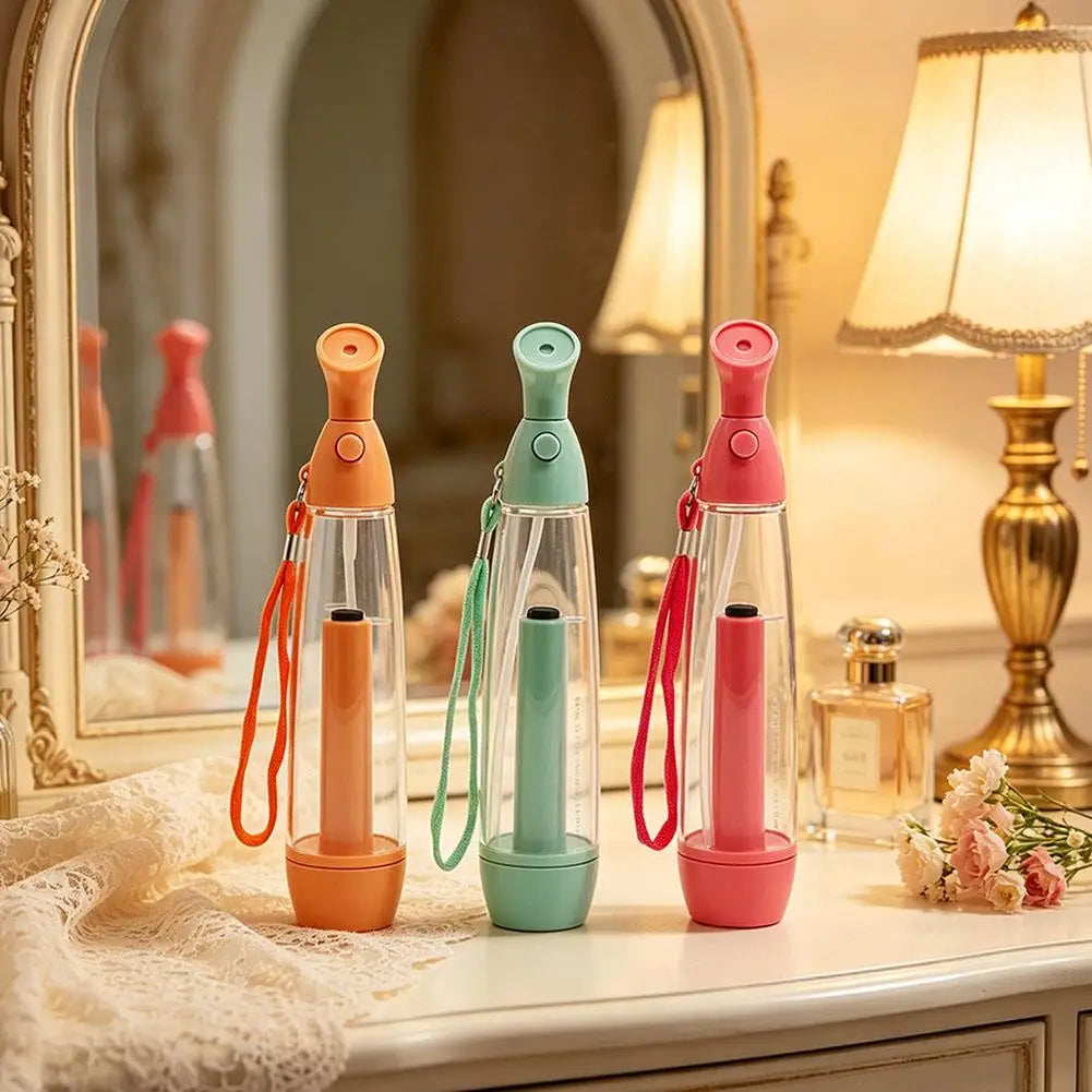 Refillable Compact Face Mist Sprayer | Portable Cooling Mister Face Mist Sprayer QXL